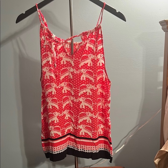 Crown & Ivy Black and Pink Sleeveless Camisole - Picture 4 of 6